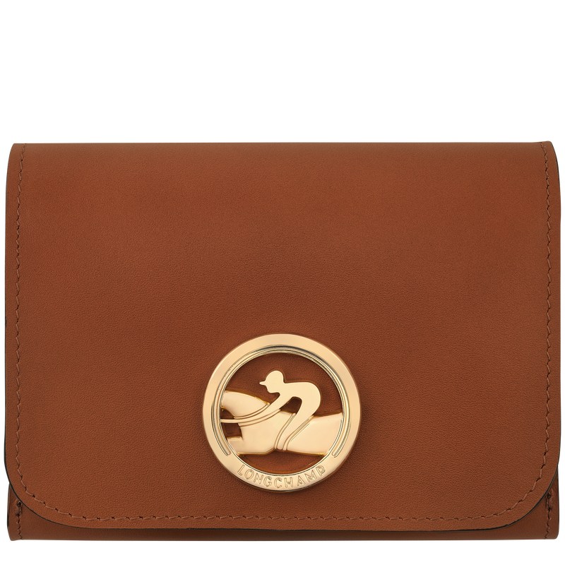 Longchamp Box-trot Wallet Cognac | 0176PTCSG