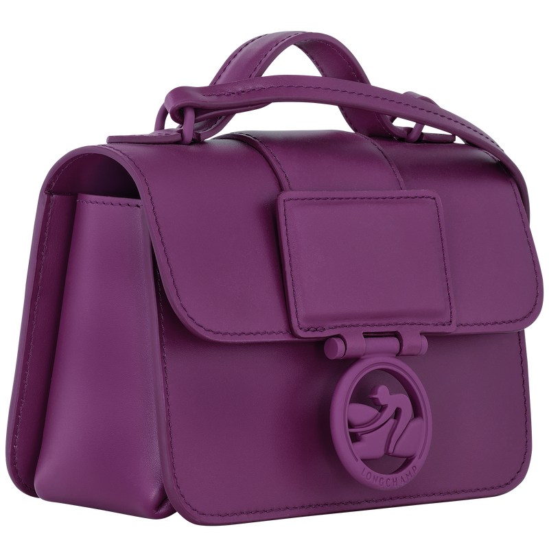 Longchamp Box-trot Xs Crossbody Bag Violet | 7950ECJGR