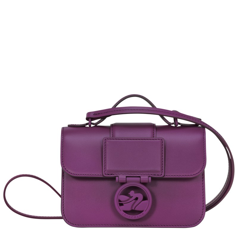 Longchamp Box-trot Xs Crossbody Bag Violet | 7950ECJGR