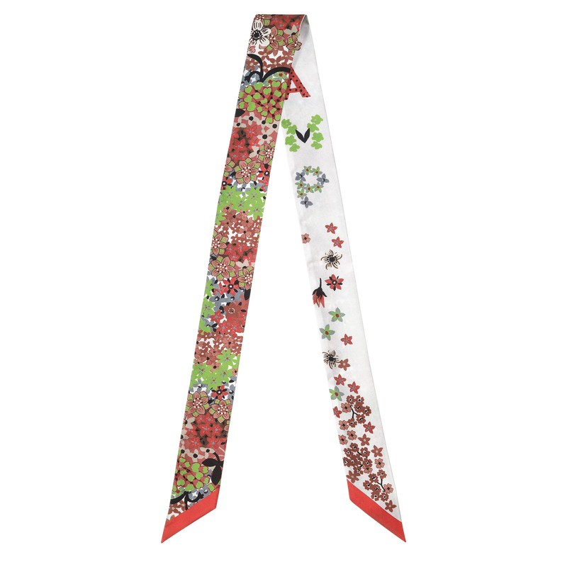 Longchamp Collier De Fleurs Bandeau Paprika | 8529KGXUS