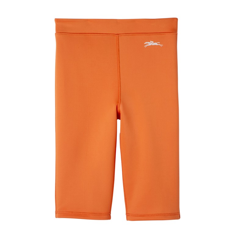 Longchamp Cycling Short Pants Orange | 4367CUNPD