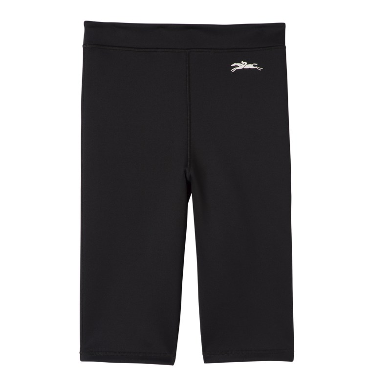 Longchamp Cycling Short Pants Schwarz | 9138VKUCL