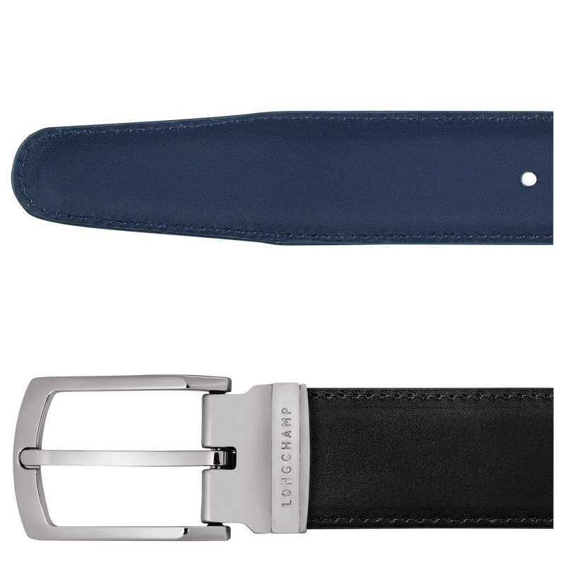 Longchamp Delta Box Belt Schwarz Navy | 5163TLIEC