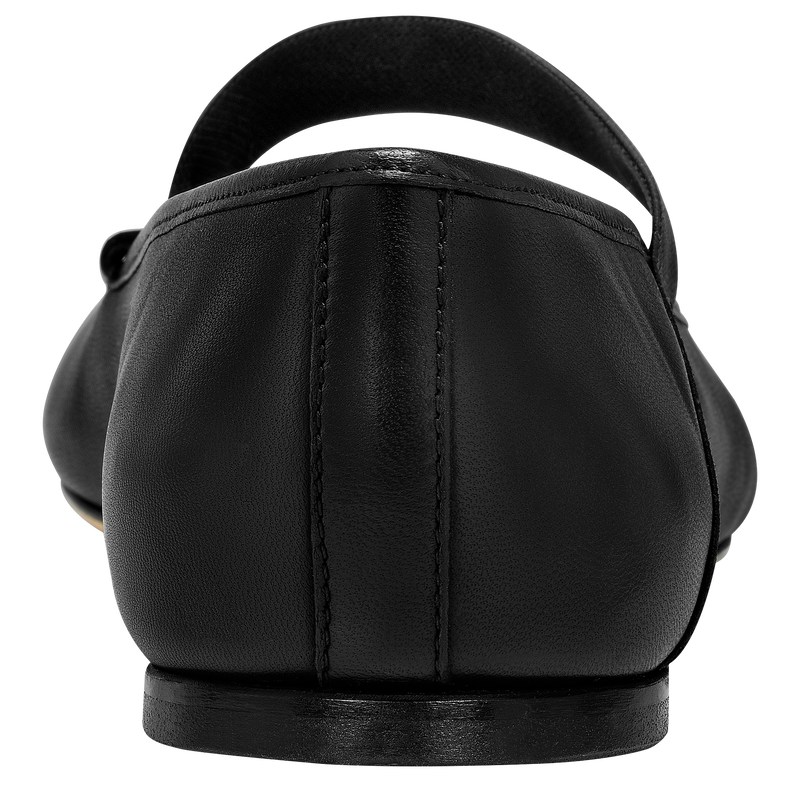 Longchamp Energy Ballerinas Schwarz | 9517VTSWH