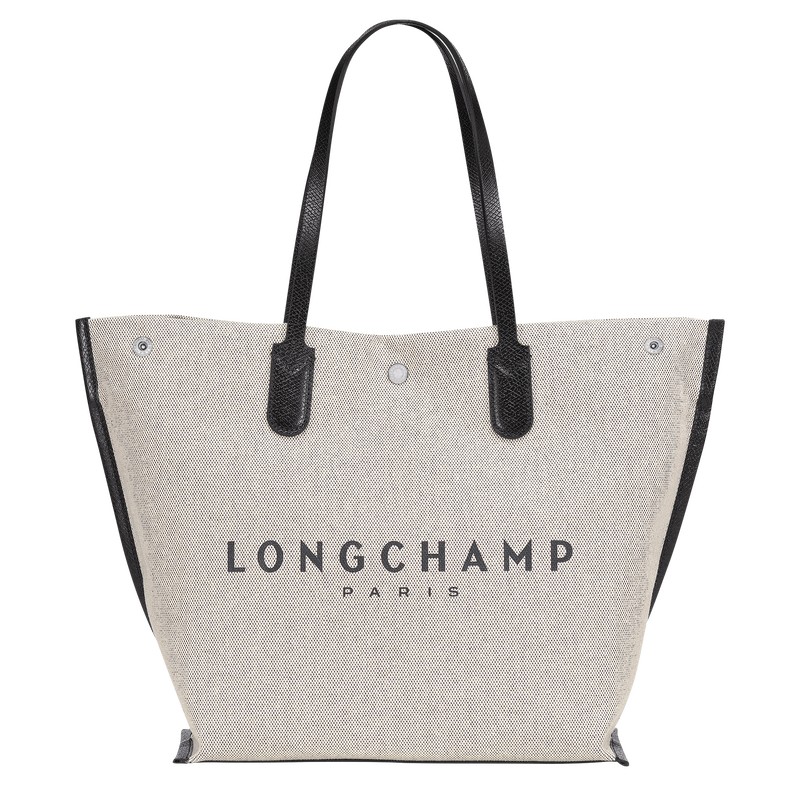 Longchamp Essential L Tote Bag Ecru | 4986FUPAY