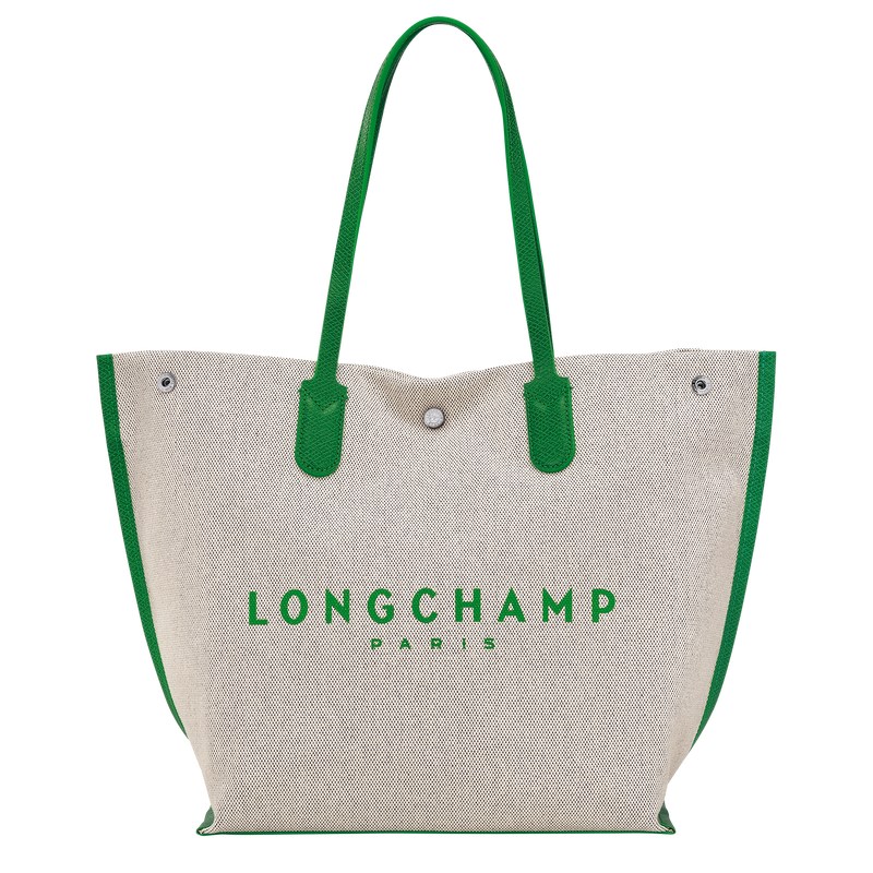 Longchamp Essential L Tote Bag Grün | 9532XULTV