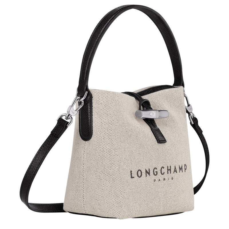 Longchamp Essential Xs Bucket Bag Ecru | 7291GDHQI