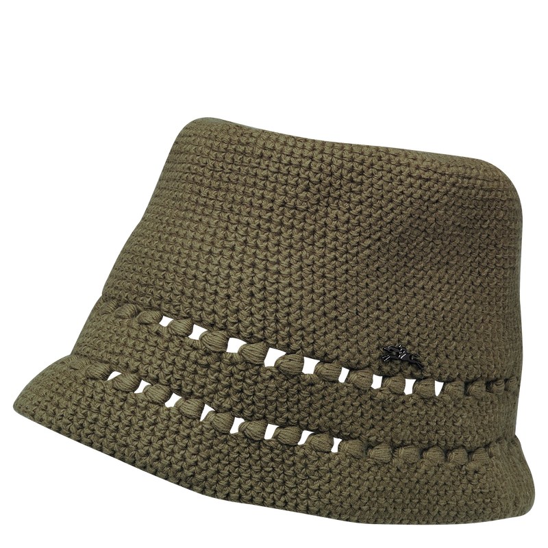 Longchamp Hat Khaki | 9184WAJYE