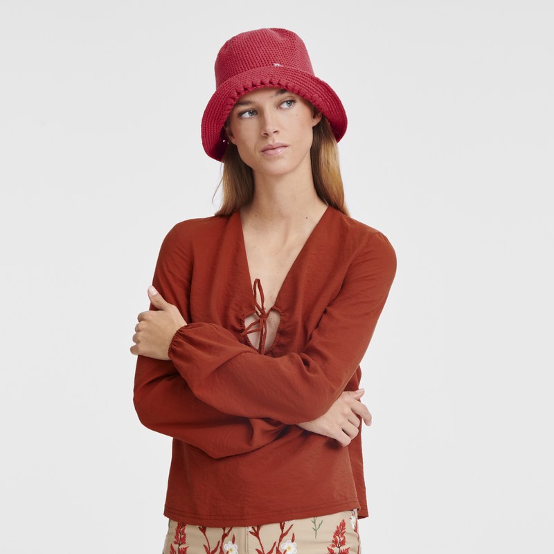 Longchamp Hat Strawberry | 5941NWUPA