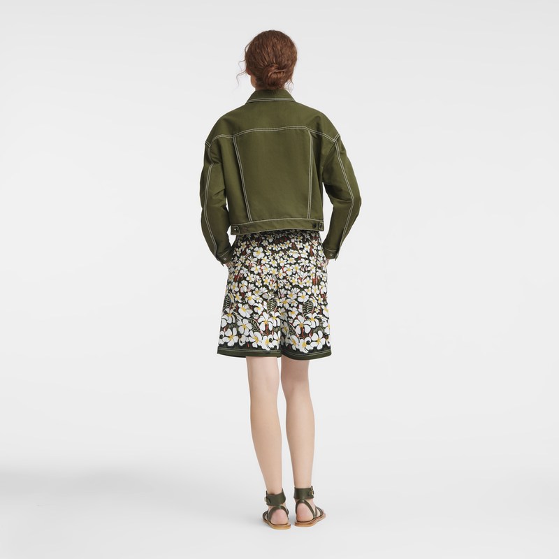 Longchamp Jacket Khaki | 4021ZSBXL