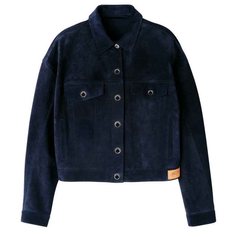 Longchamp Jacket Navy | 7963NKVPA