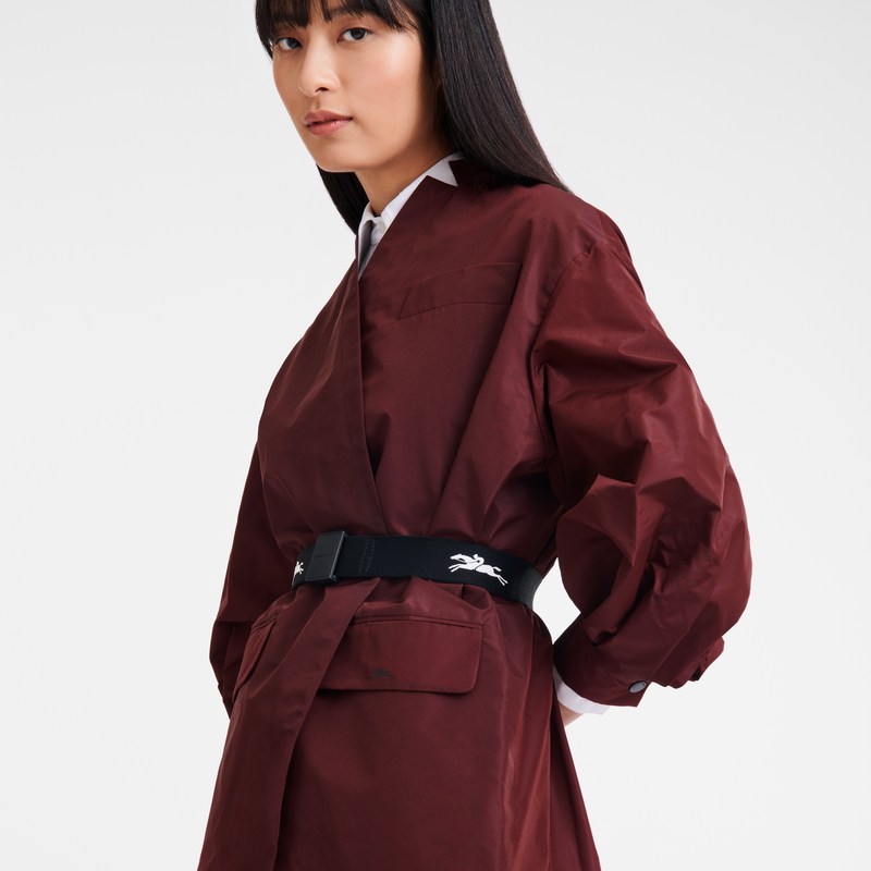 Longchamp Kimono Jacket Bordeaux | 2317QGJBR