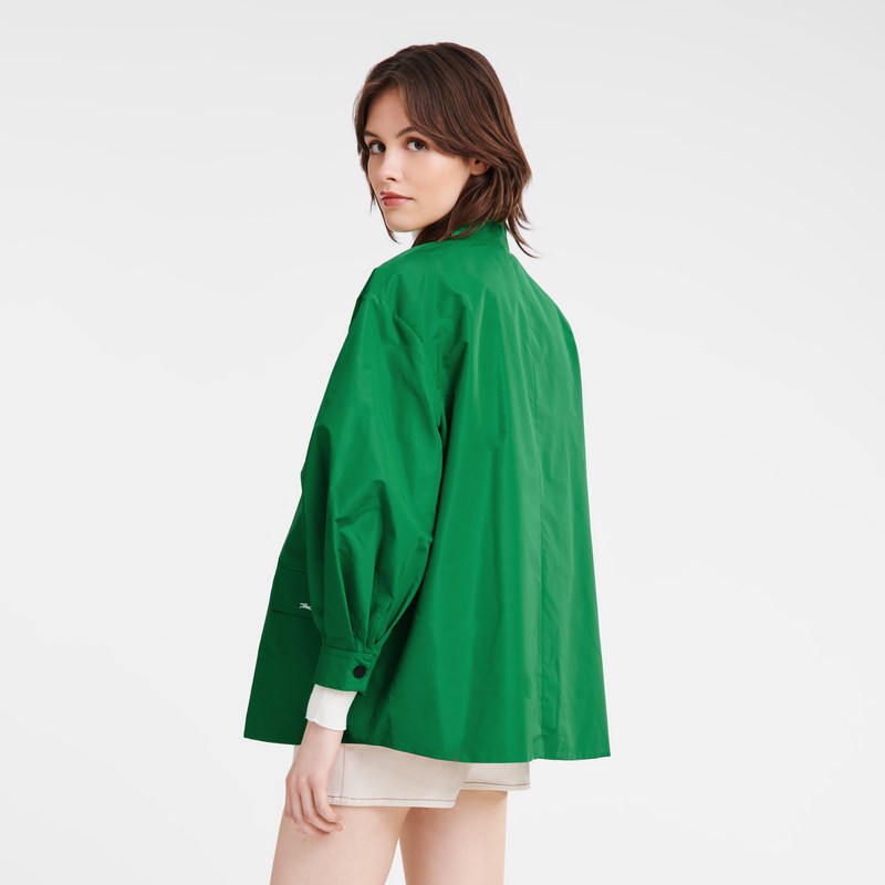 Longchamp Kimono Jacket Grün | 2650VXUFW