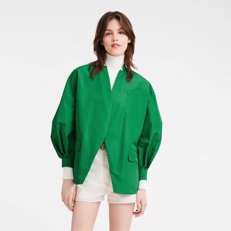 Longchamp Kimono Jacket Grün | 2650VXUFW