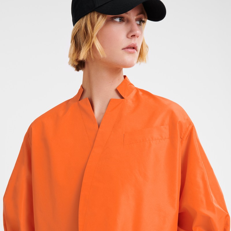 Longchamp Kimono Jacket Orange | 1276CFUMI