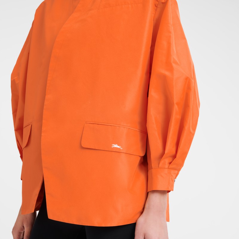 Longchamp Kimono Jacket Orange | 1276CFUMI