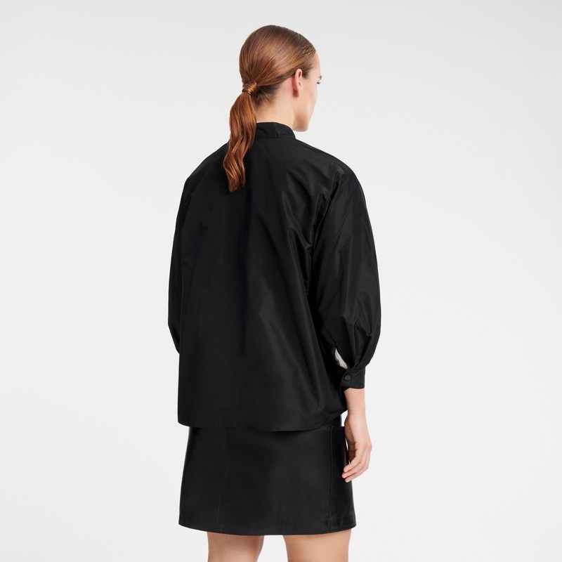 Longchamp Kimono Jacket Schwarz | 8095FZUCP