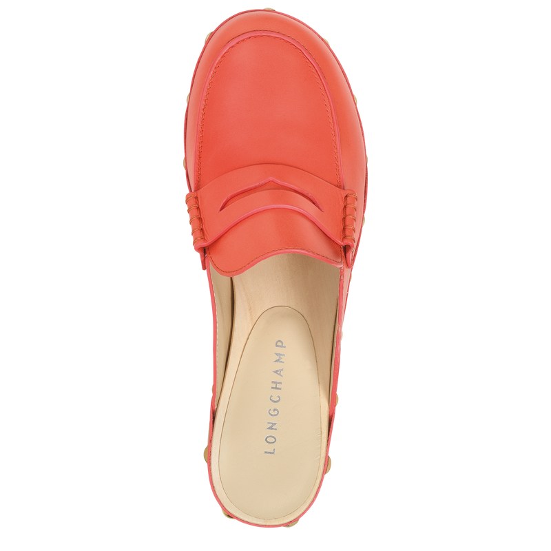 Longchamp La Cigale Clogs Strawberry | 8069JQSVN