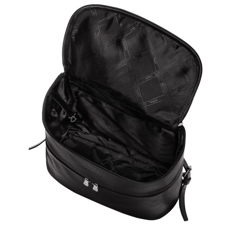 Longchamp Le Foulonné Backpack Schwarz | 9587KPLJT