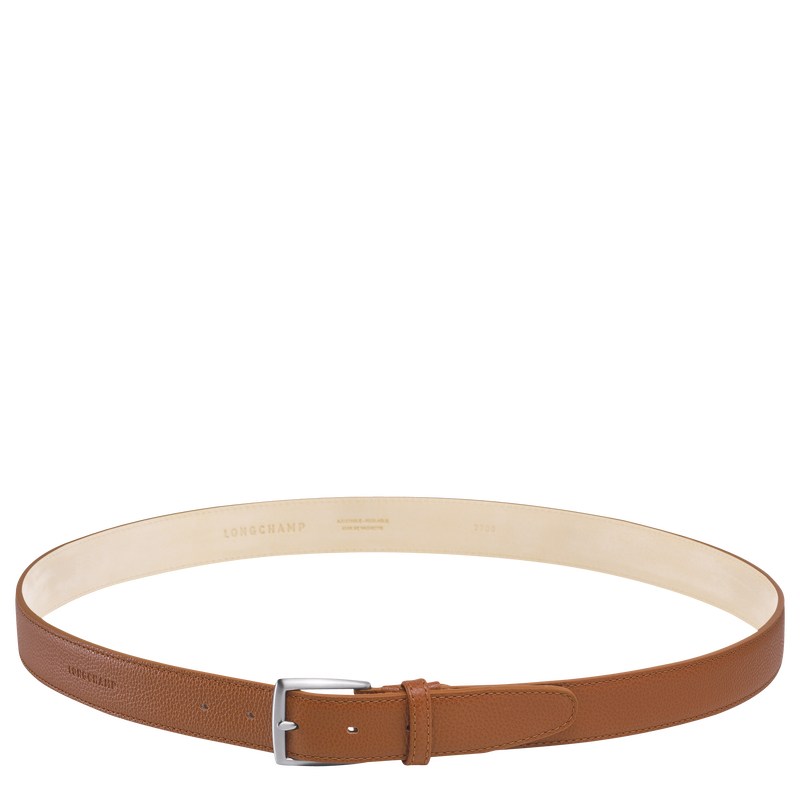 Longchamp Le Foulonné Belt Caramel | 6307ZRLIP