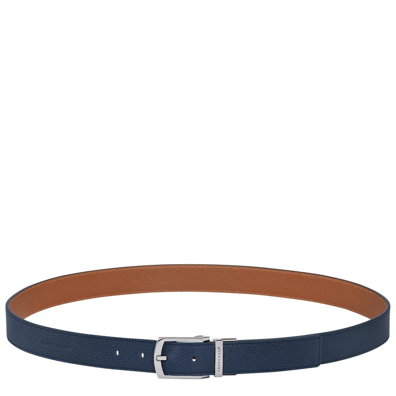 Longchamp Le Foulonné Belt Navy | 4819GMHIE