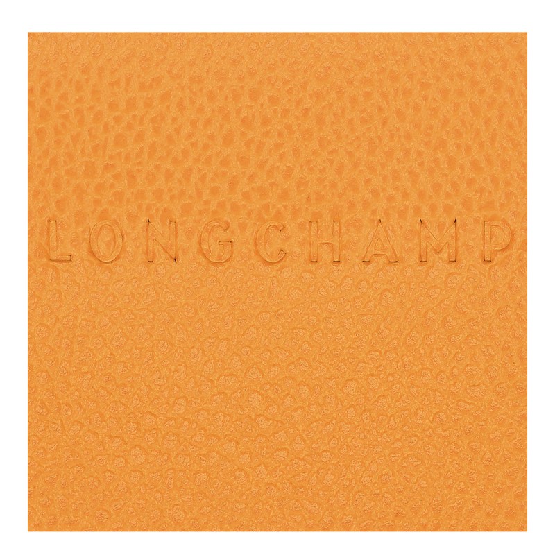 Longchamp Le Foulonné Card Holder Aprikose | 8421COYKZ