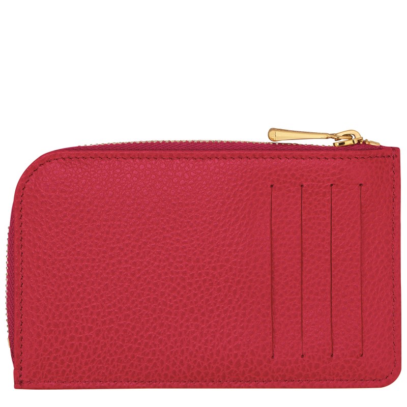 Longchamp Le Foulonné Card Holder Love | 1054QIEWZ