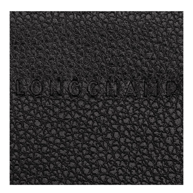 Longchamp Le Foulonné Card Holder Schwarz | 5418VHMSR