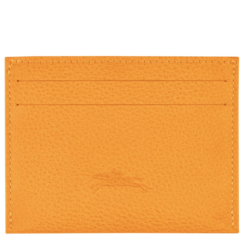 Longchamp Le Foulonné Cardholder Aprikose | 5174XOMUK