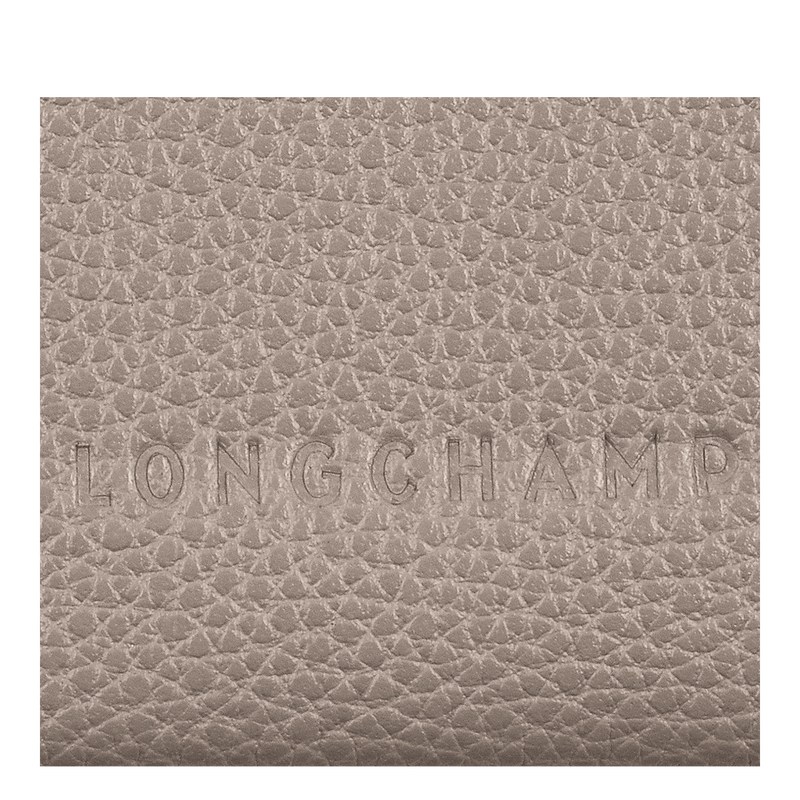 Longchamp Le Foulonné Cardholder Turtledove | 3571ASMNE