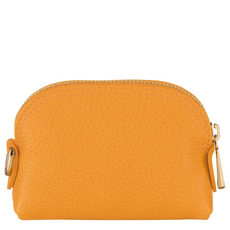 Longchamp Le Foulonné Coin Purse Aprikose | 8246SRMCF