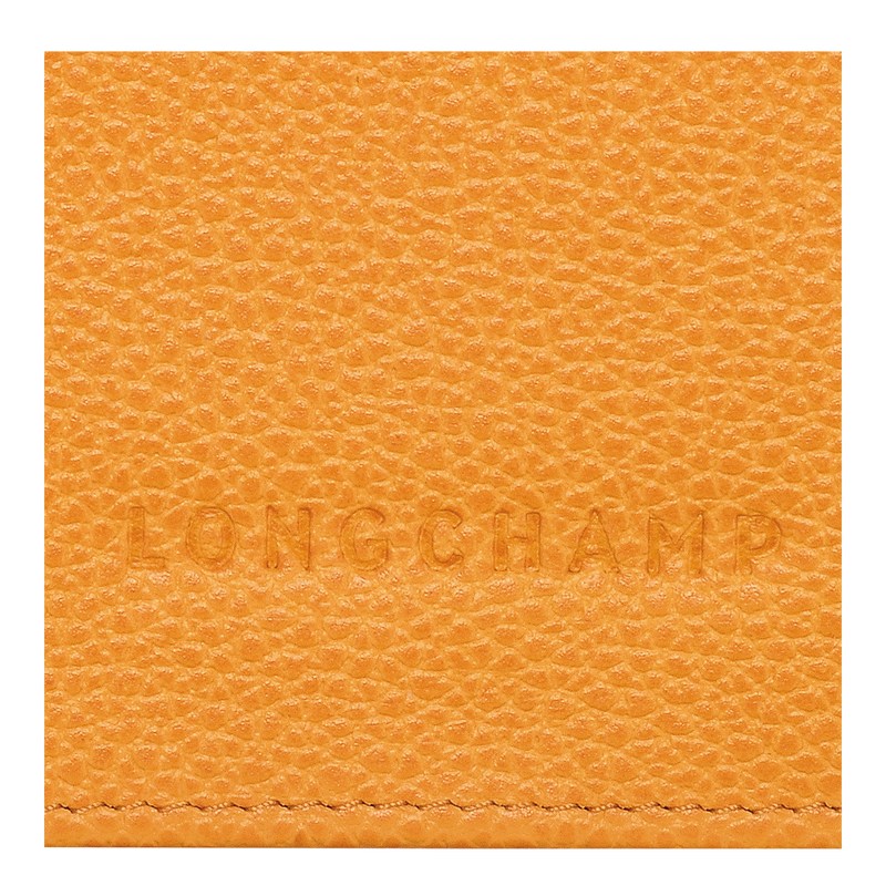 Longchamp Le Foulonné Continental Wallet Aprikose | 1742KNTUW