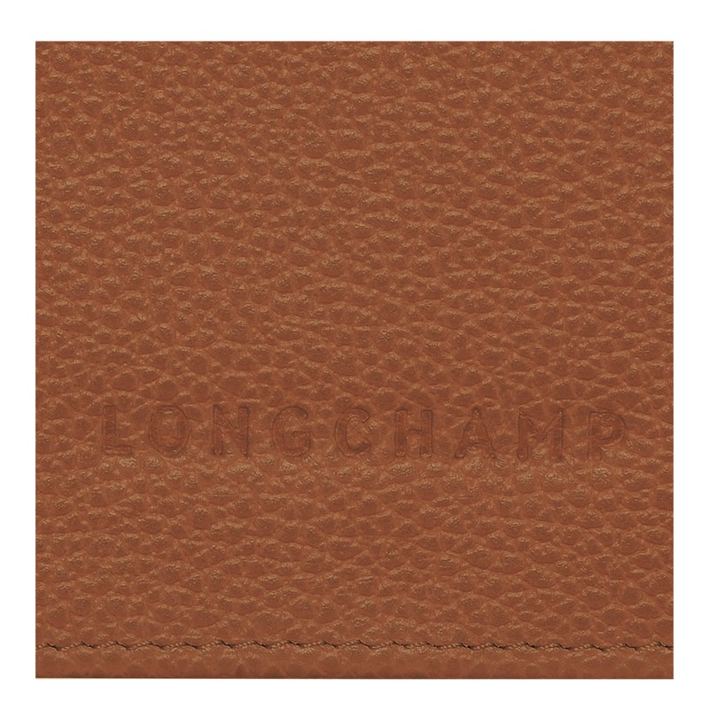 Longchamp Le Foulonné Continental Wallet Caramel | 9375ZBCES