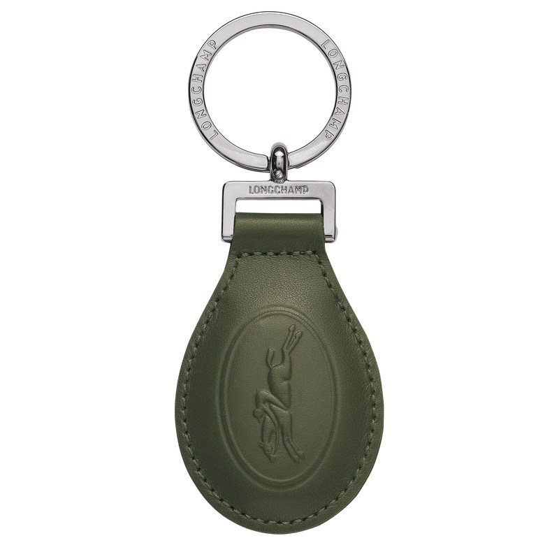 Longchamp Le Foulonné Key-rings Khaki | 6385CJVGB