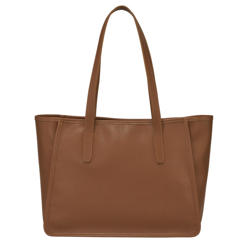 Longchamp Le Foulonné L Tote Bag Caramel | 5382GKSUL