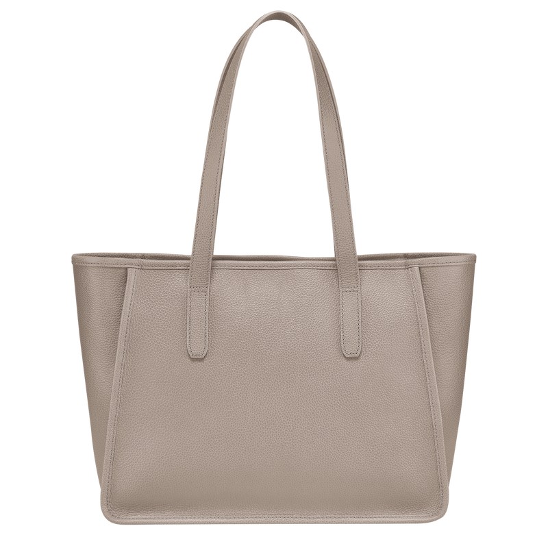 Longchamp Le Foulonné L Tote Bag Turtledove | 6371STCEM