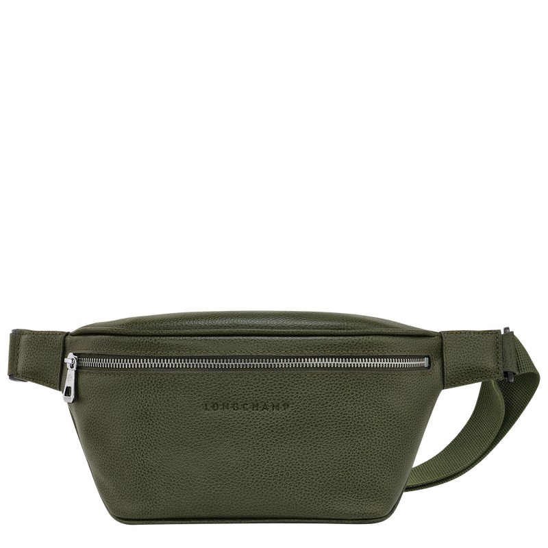 Longchamp Le Foulonné M Belt Bag Khaki | 2719MAQFD