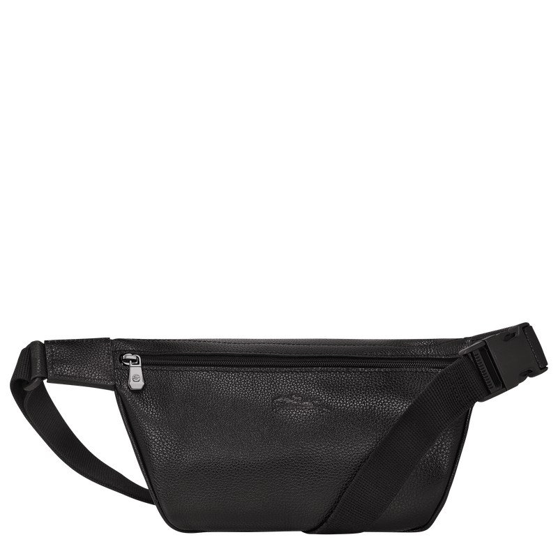 Longchamp Le Foulonné M Belt Bag Schwarz | 3684YAUST