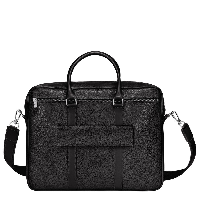 Longchamp Le Foulonné M Briefcase Schwarz | 5286ICAEB