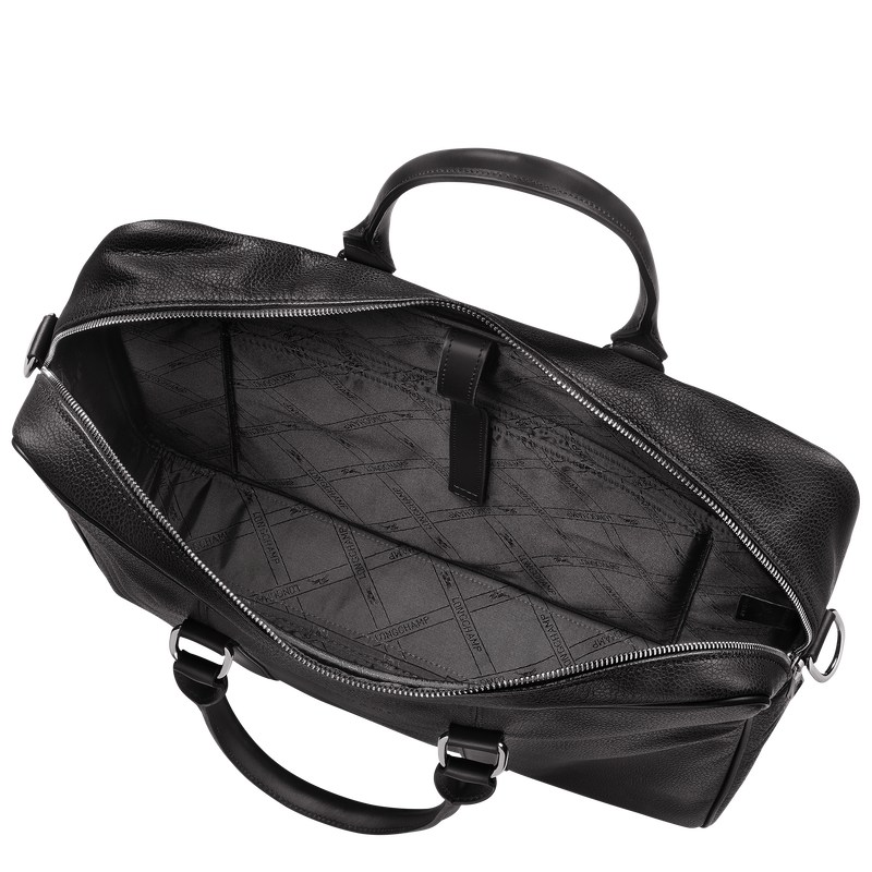 Longchamp Le Foulonné M Briefcase Schwarz | 0573PHGKF