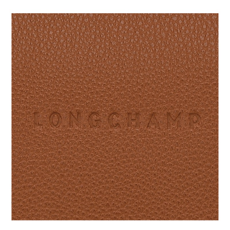 Longchamp Le Foulonné M Crossbody Bag Caramel | 1960ZWXEO