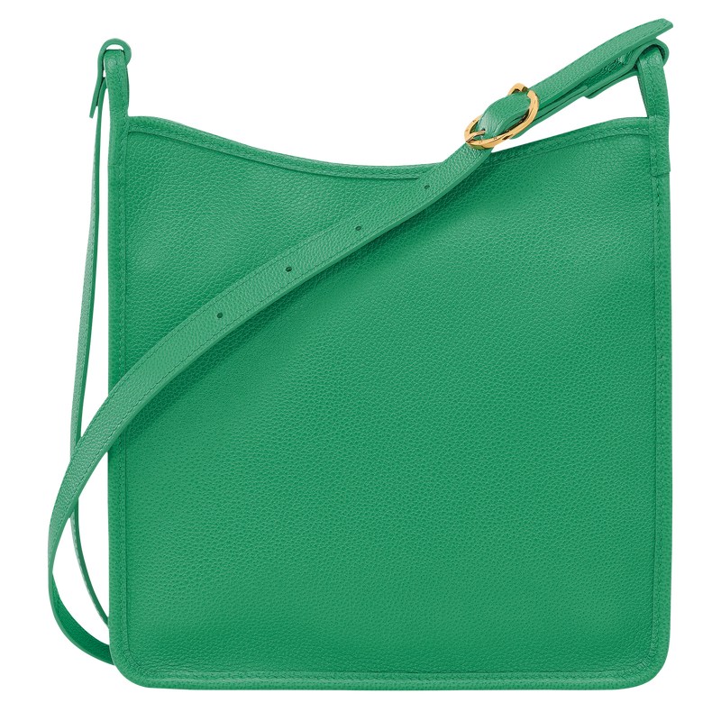 Longchamp Le Foulonné M Crossbody Bag Grün | 7621IHWTS