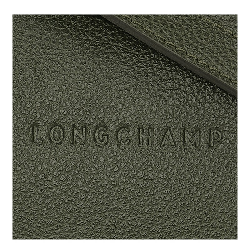 Longchamp Le Foulonné M Crossbody Bag Khaki | 5896XIYRC