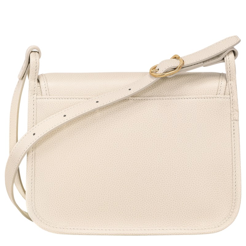 Longchamp Le Foulonné M Crossbody Bag Paper | 5182MHIWL