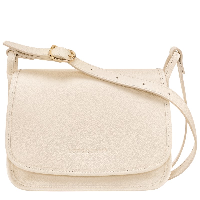 Longchamp Le Foulonné M Crossbody Bag Paper | 5182MHIWL