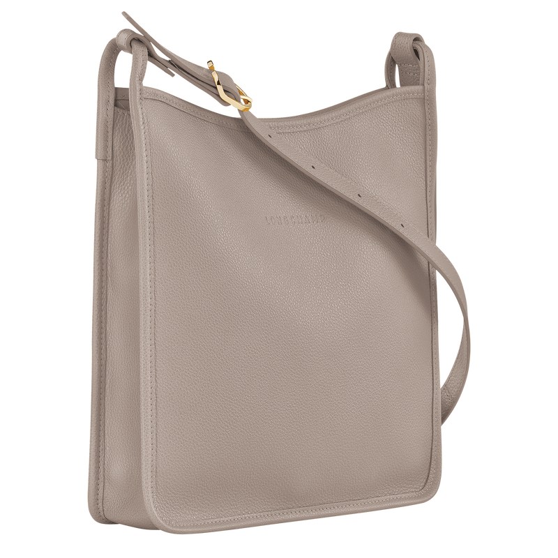 Longchamp Le Foulonné M Crossbody Bag Turtledove | 2703DKBJS