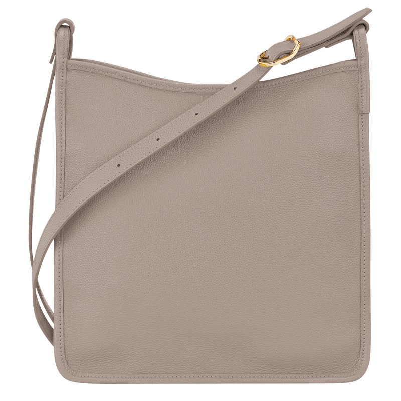 Longchamp Le Foulonné M Crossbody Bag Turtledove | 2703DKBJS