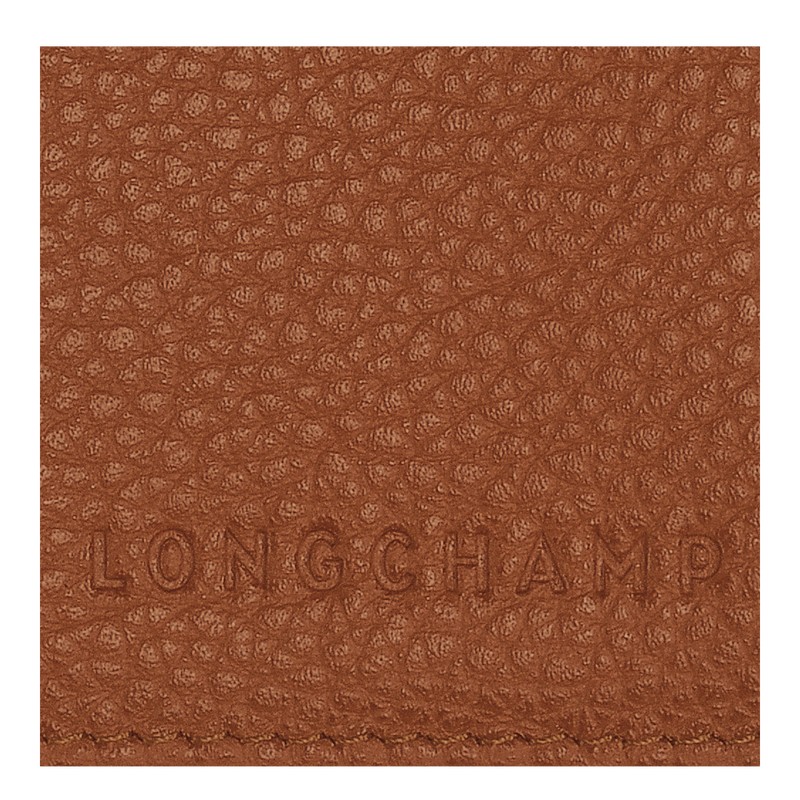 Longchamp Le Foulonné Passport Cover Caramel | 9487IJCOT