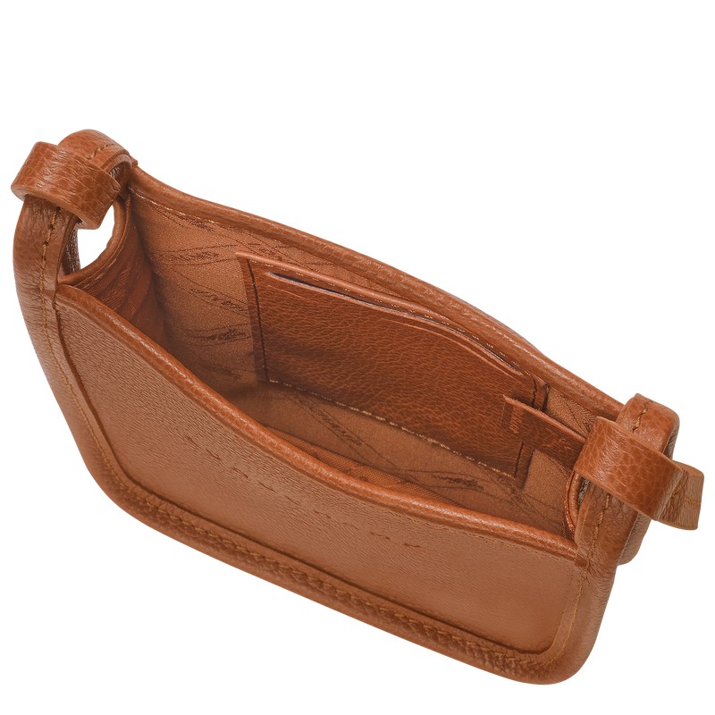 Longchamp Le Foulonné Phone Case Caramel | 6420VENQL