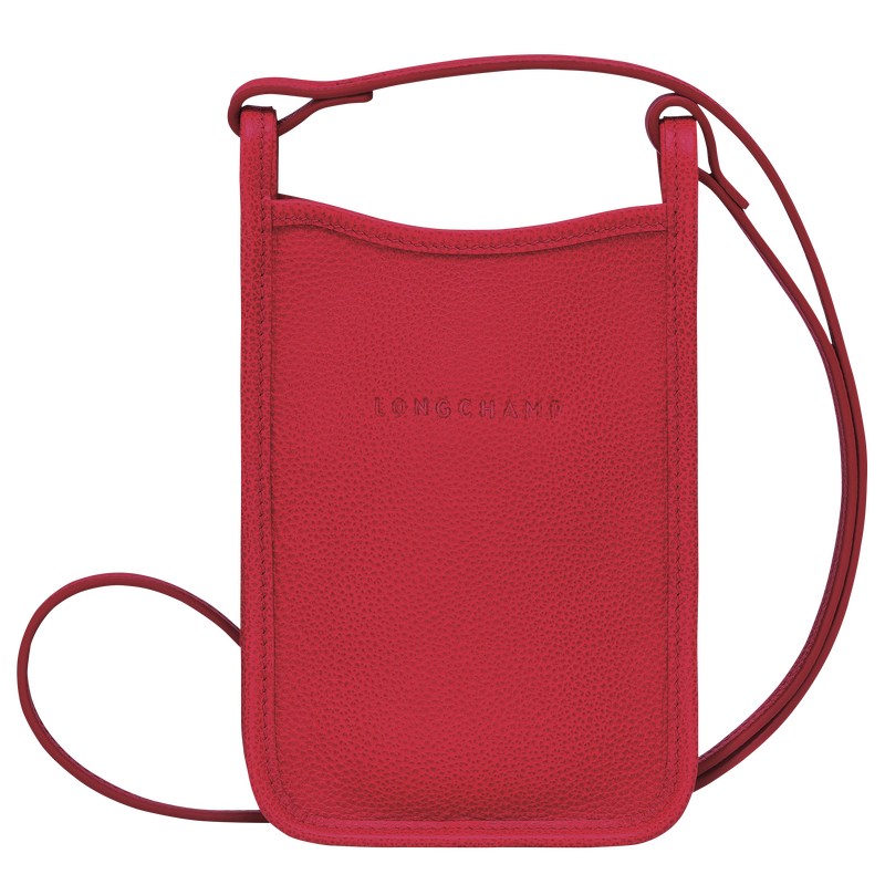 Longchamp Le Foulonné Phone Case Love | 7123OALHE